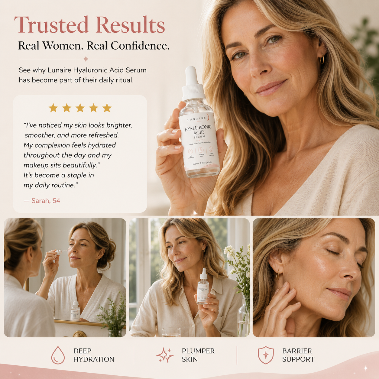 Multi-Weight Hyaluronic Acid Serum