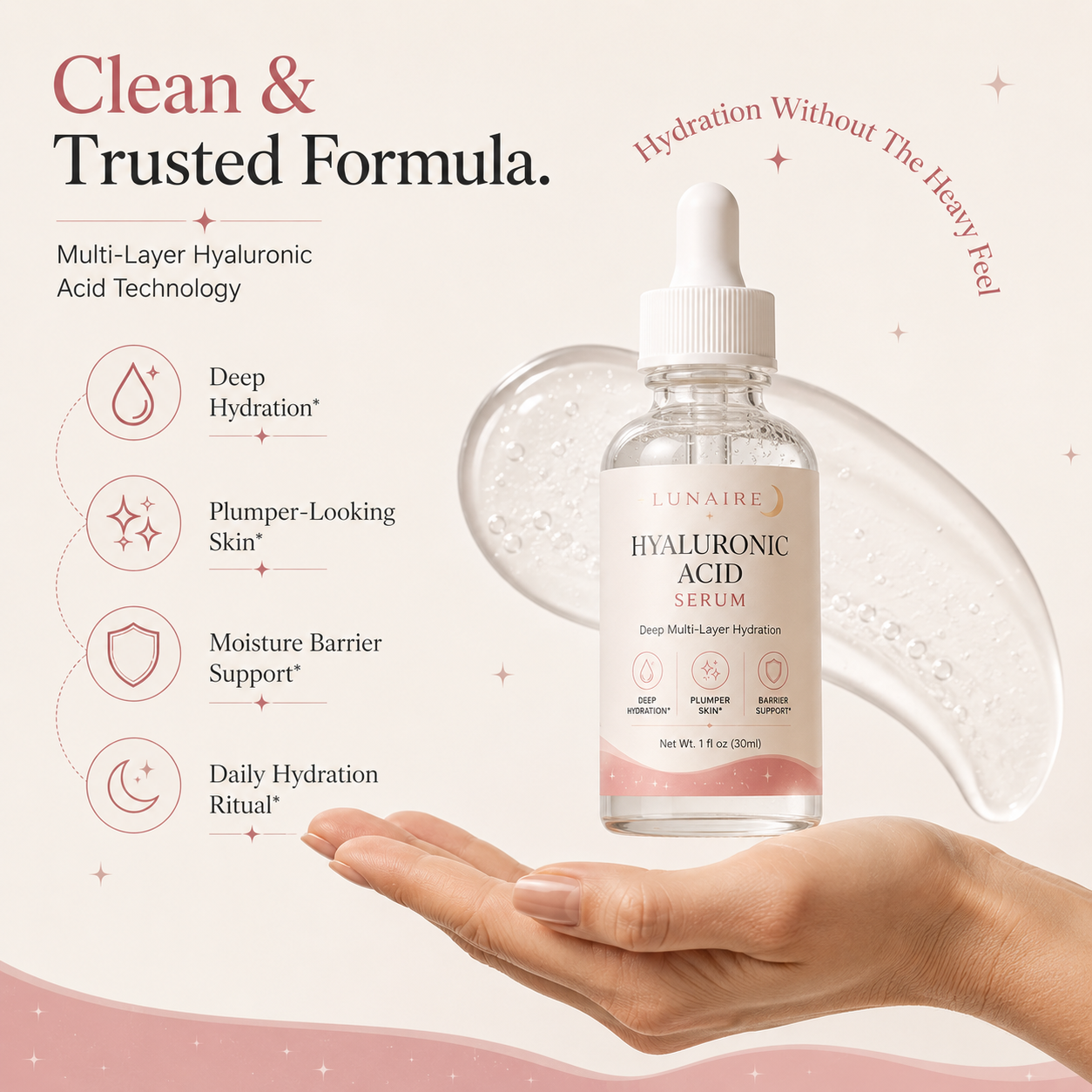 Multi-Weight Hyaluronic Acid Serum