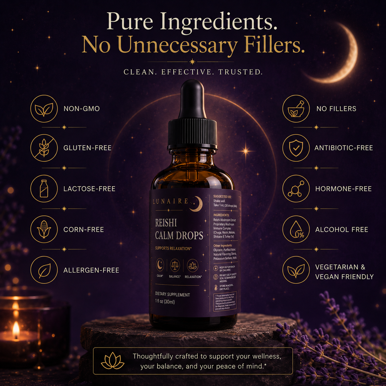 Reishi Calm Drops