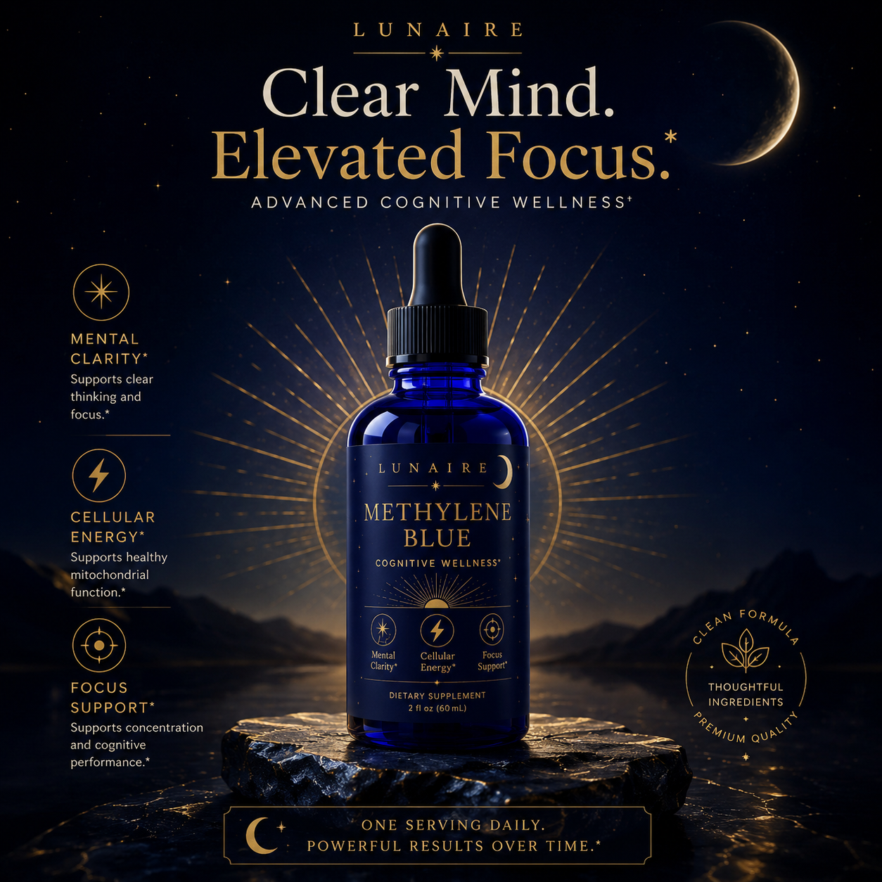 Methylene Blue Clarity Drops
