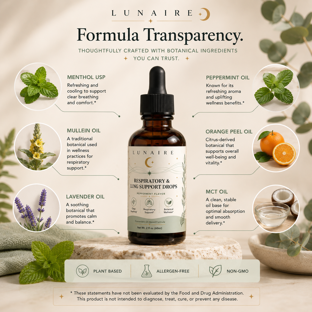 Clear Breath Respiratory Drops