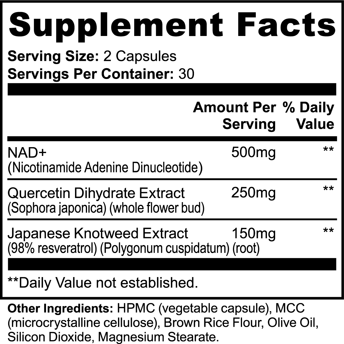 NAD+ Cellular Energy Formula