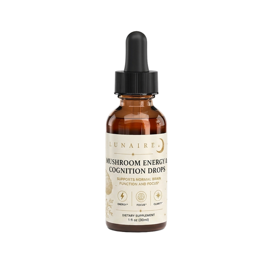 Lunaire Mushroom Energy & Cognition Drops