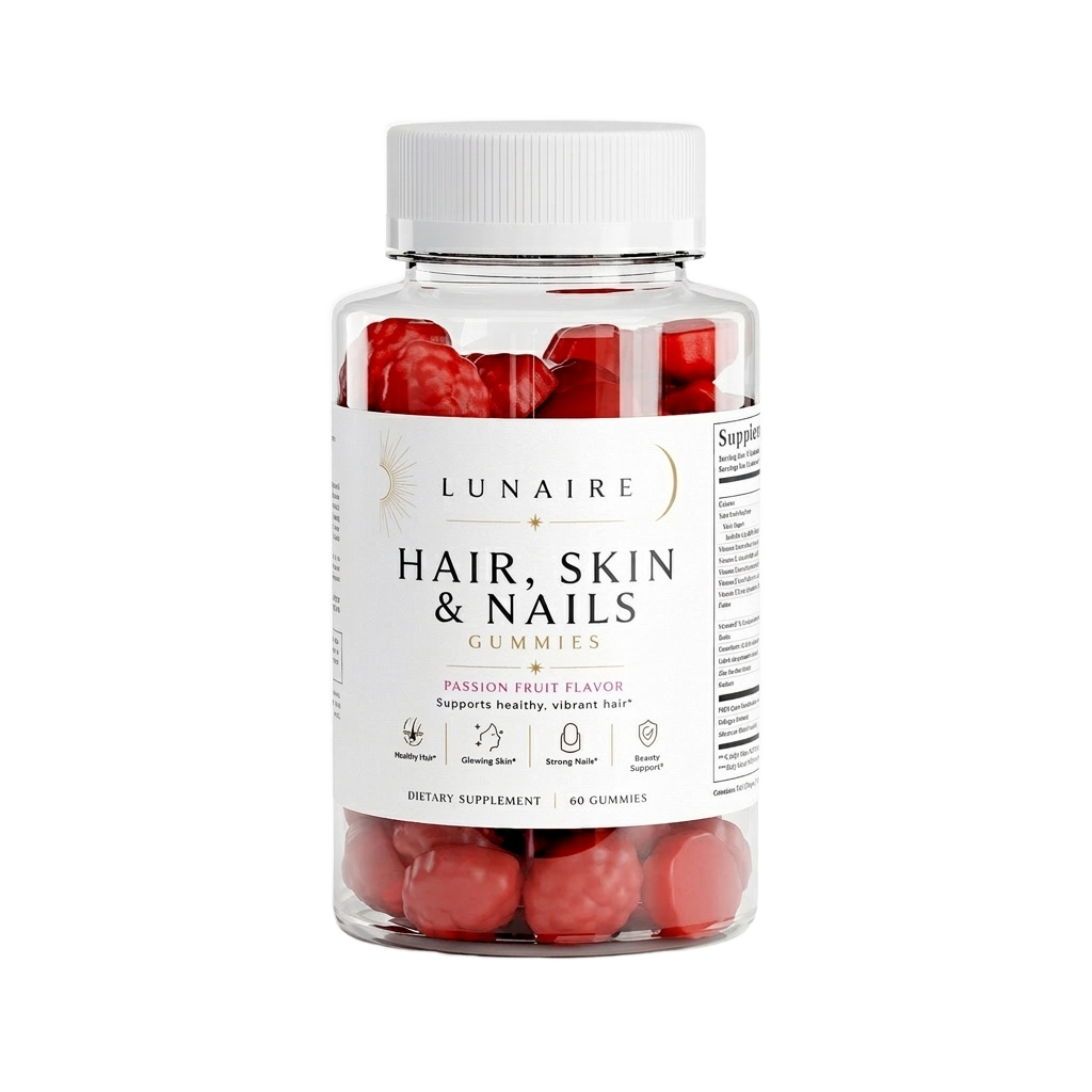 Lunaire Hair, Skin & Nails Gummies