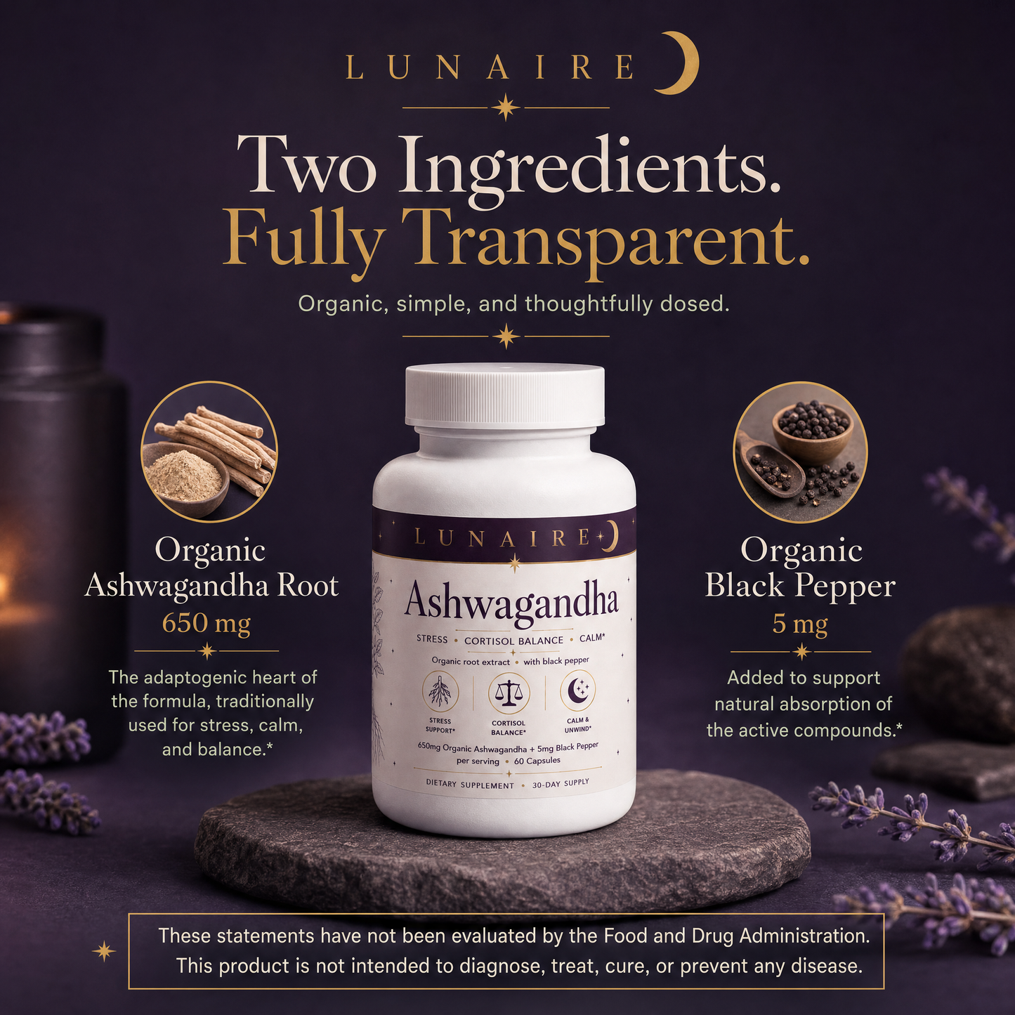 Ashwagandha - Ingredient Transparency