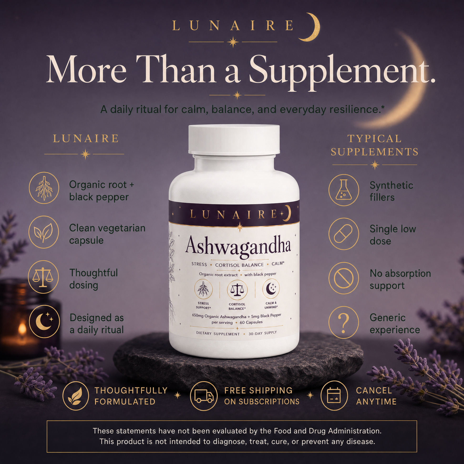 Ashwagandha - The Lunaire Promise