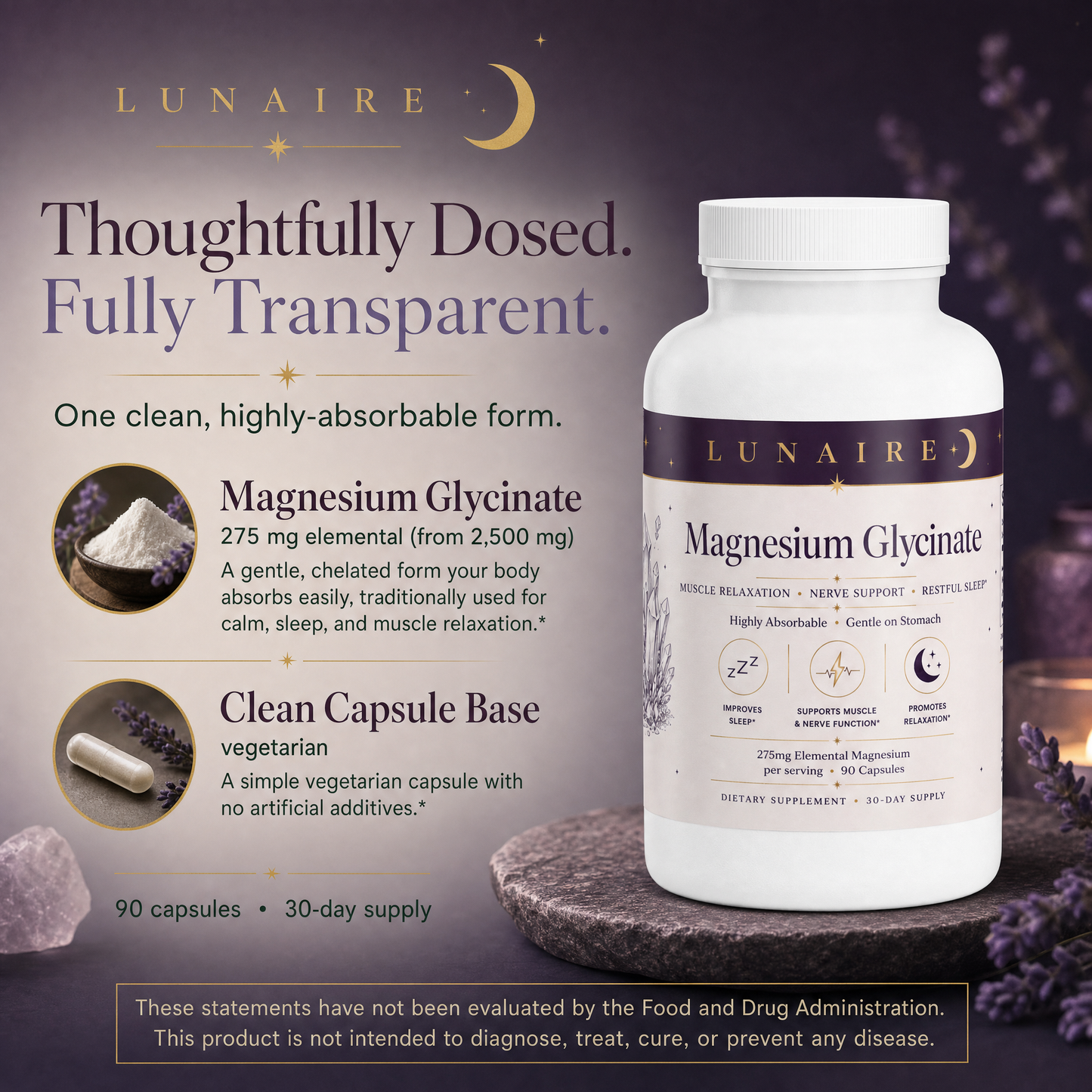 Magnesium Glycinate - Ingredient Transparency