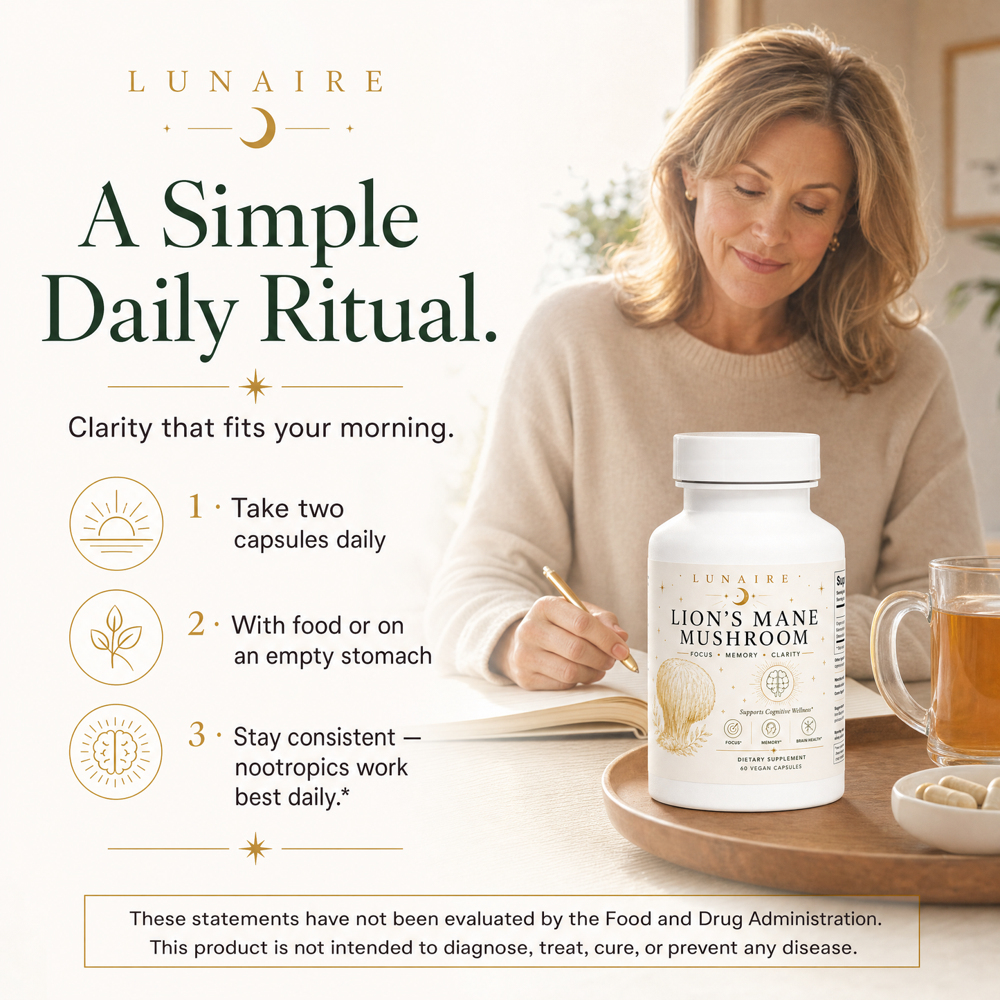 Lion's Mane - Simple Daily Ritual