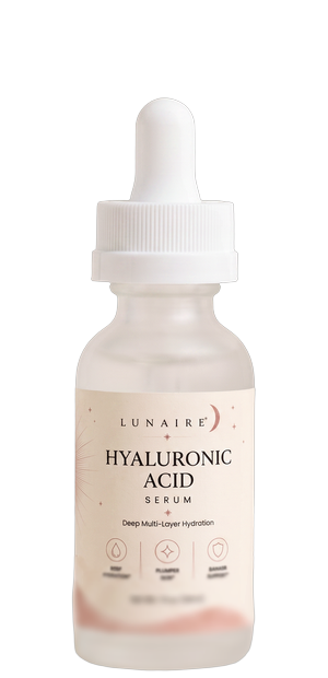 Lunaire multi-weight hyaluronic acid serum