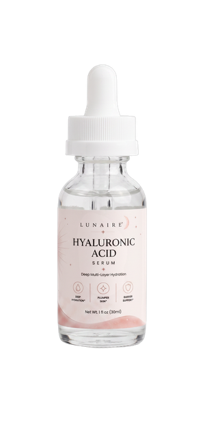 Lunaire multi-weight hyaluronic acid serum